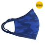 Cubreboca Camuflaje azul/azul